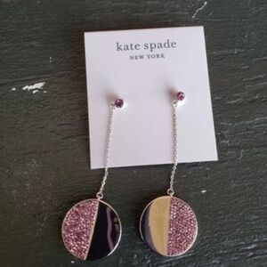 Kate Spade Pave Linear Earrings